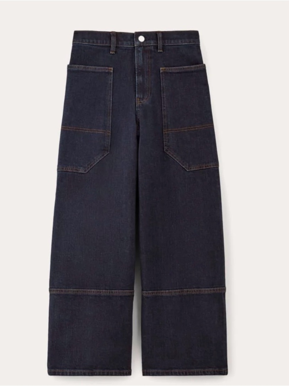 Everlane Dark Indigo Gardener Jeans, Size 26